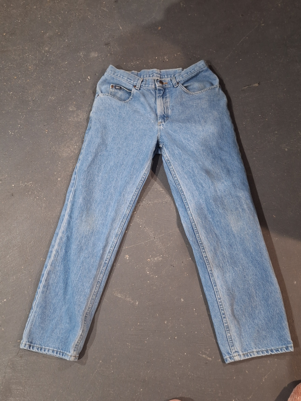 Lee Women’s Straight Jeans in Light Blue Wash